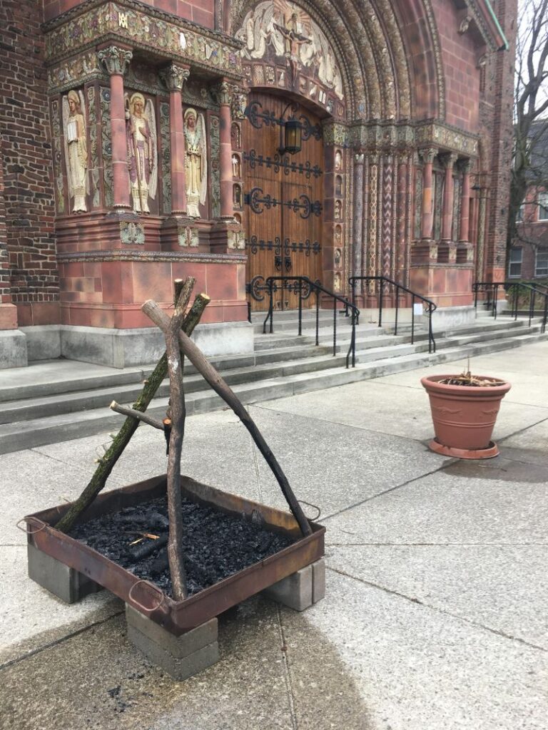 The Fire at Blessed Trinity on Leroy Ave went elsewhere